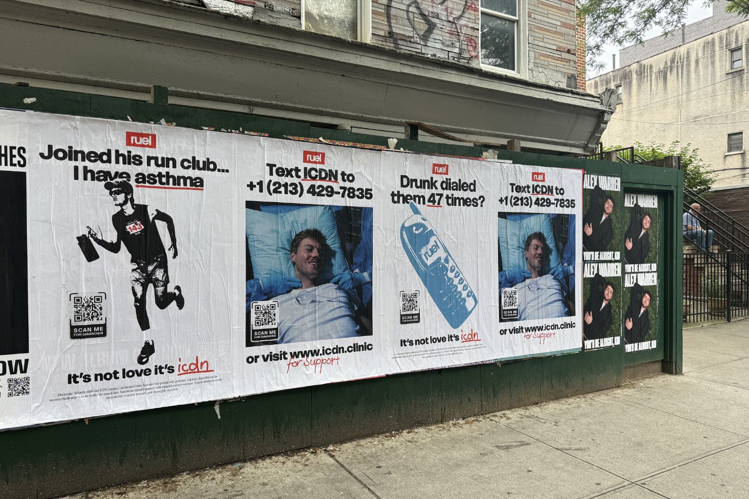 ruel wildposting campaign